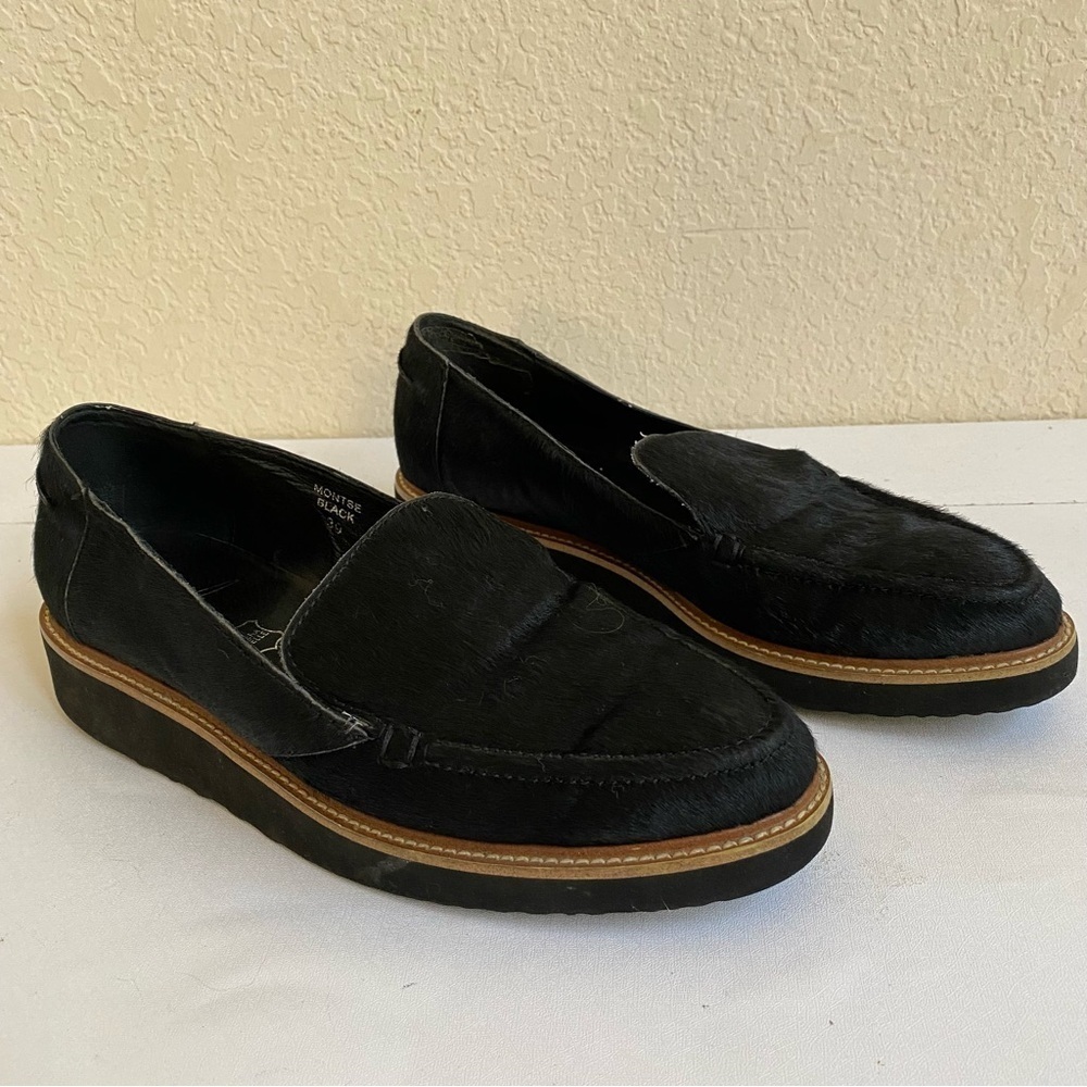 Azura Black Italian Loafer Size 8 Made in Italy - Picture 2 of 15